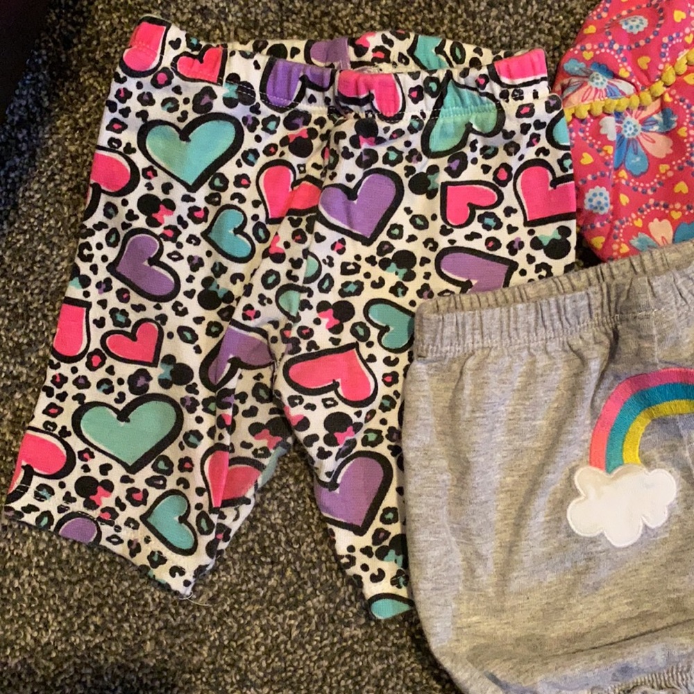 7 Pack 18 month toddler shorts